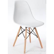Nordic Style Chair Wood Legs for Dining Room
